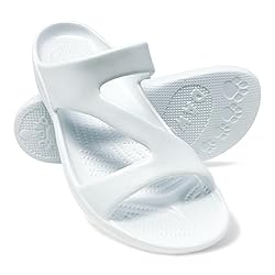 DAWGS Ladies Z Sandal,White,9 M US