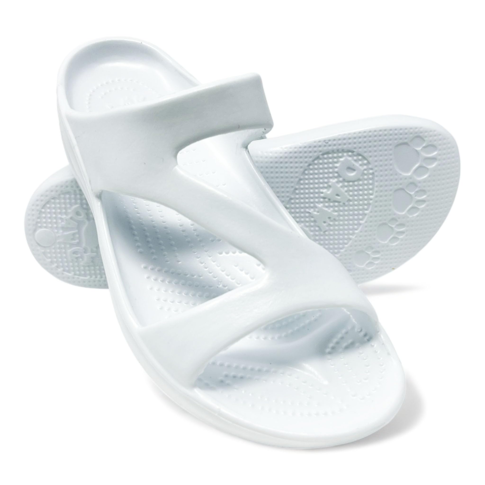 DAWGS Ladies Z Sandal,White,9 M US
