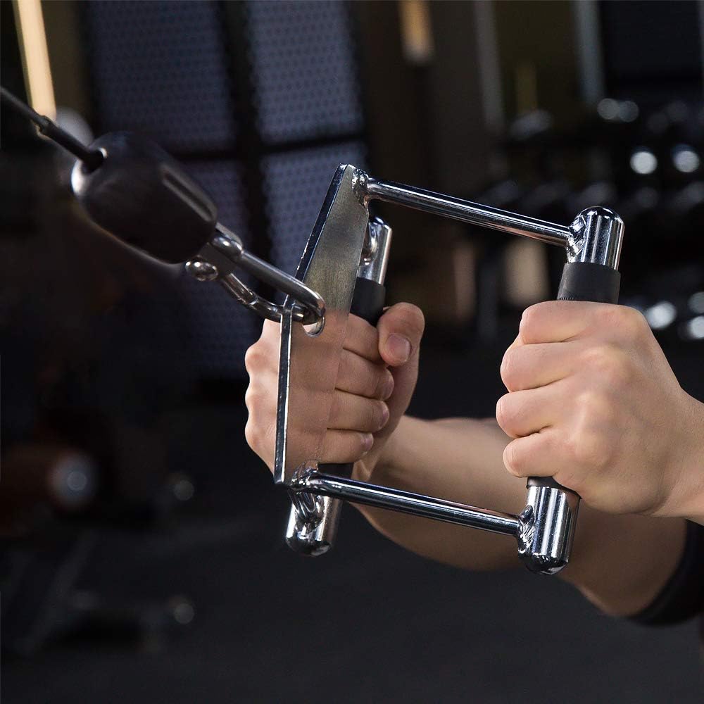 DNC Cable Machine Handle Attachments, Weight Lifting Workout Accessories (Buckle) : Sports & Outdoors