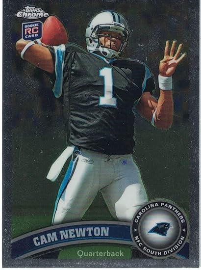 cam newton jersey card