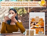 ULTHMOK Premium Turmeric Ginger Cinnamon Tea Bags 100% Natural view 8