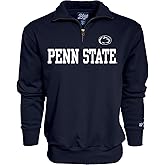 Blue 84 Men's Penn State Nittany Lions Quarter Zip Sweatshirt Team Color, Team Color, Medium