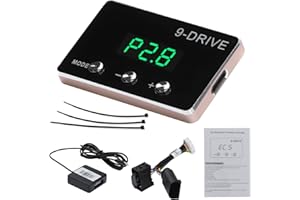 YIBEICO Throttle Response Controller, 9 Drive 9-Mode Smart Electronic Racing Pedal Accelerator for BMW All Models Mini Cooper One Countryman HYUNDAI Genesis Range Rover(875)