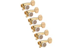 Gotoh Magnum Lock-Trad 6-In-Line Guitar Tuners, Gold