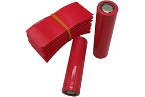 21700 Battery Wraps 100PCS PVC Heat Shrink Wrap 3.1x1.4 Inch Lithium Battery Cover