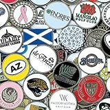 CMC Golf Ball Marker Assortment (Pack of 50)