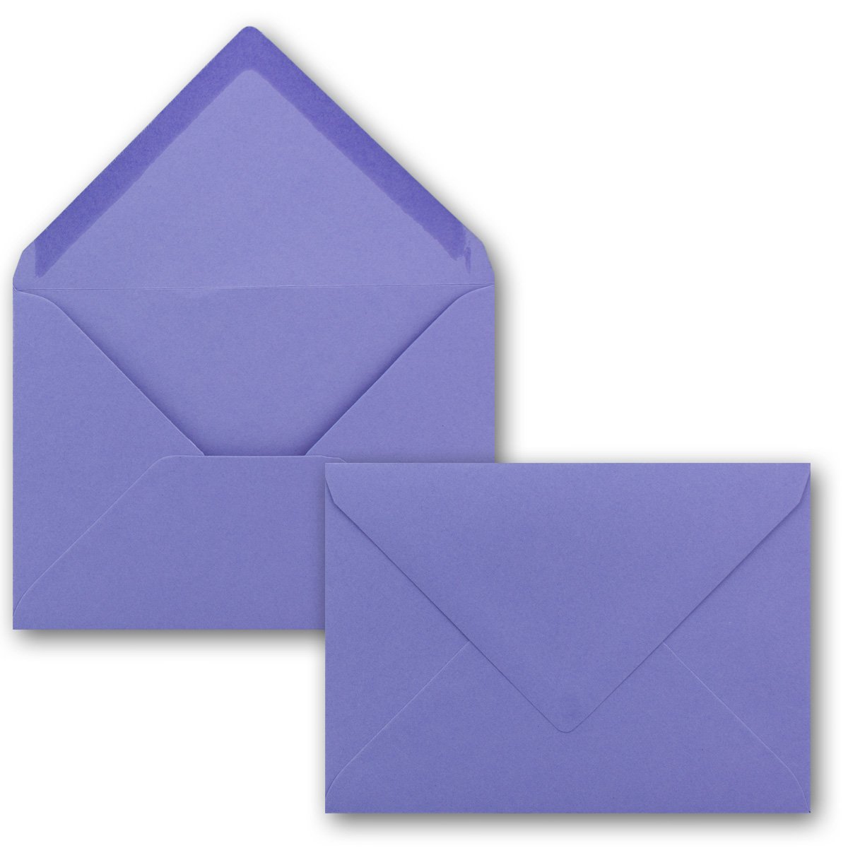 Neuser FarbenFroh C5 Envelopes, 229 x 162 mm, Self-Adhesive 50 Umschläge 20-Violett