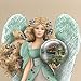 The Hamilton Collection Thomas Kinkade Religious Figurine: Guardian of The Garden of Prayer