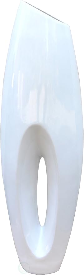 Amazon Com Uniquewise Tm Modern White Large Floor Vase 40 Inch
