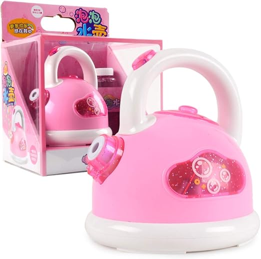 pink toy kettle