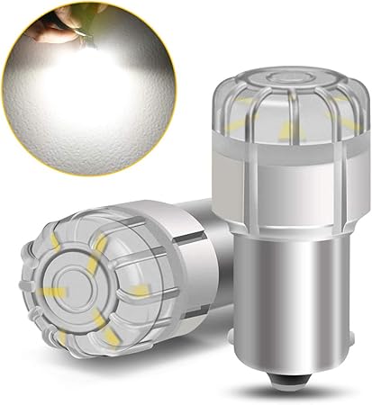 Amazon Suparee S25 シングル球 Led バックランプ ホワイト 爆光 Ba15s 180 並行ピン Dc12v車対応 バックライト 後退灯 2個セット 一年保証 ブレーキ テールランプ 車 バイク