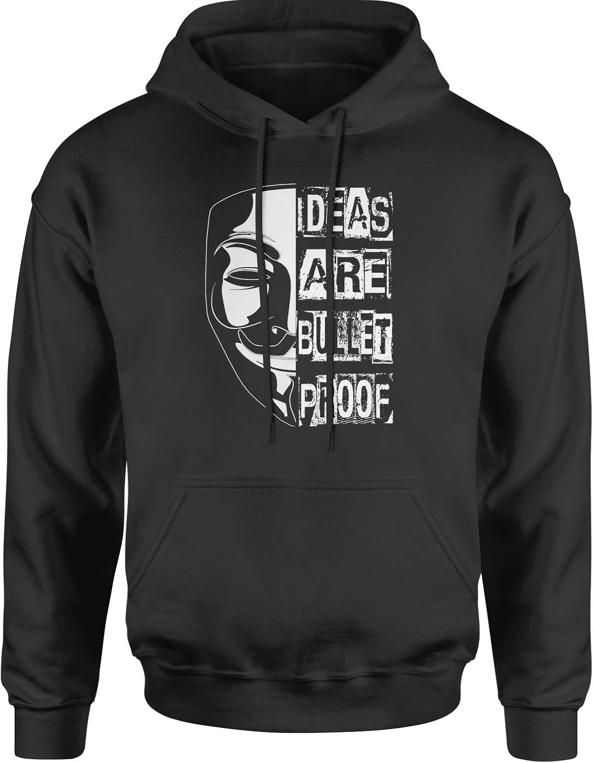 Expression Tees Ideas are BulletproofUnisex Adult Hoodie