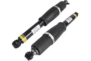 DICMIC Rear Air Strut Shock Absorber Compatible with 2002-2014 Cadillac Escalade Chevrolet Avalanche Suburban Tahoe GMC Yukon Replace# 15756926, 25979391, 25979393