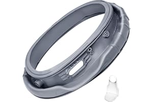 ARLBA Upgraded WF45T6000AW/A5 Door Seal For Samsung Washer Door Gasket Boot Seal DC64-03788A X 006 AP6884238 Diaphragm WF45R6300AW/US WF45R6100AW/US WF45T6200AW/US WF45B6300AW WF45A6400 WF46BB670 WF50A860