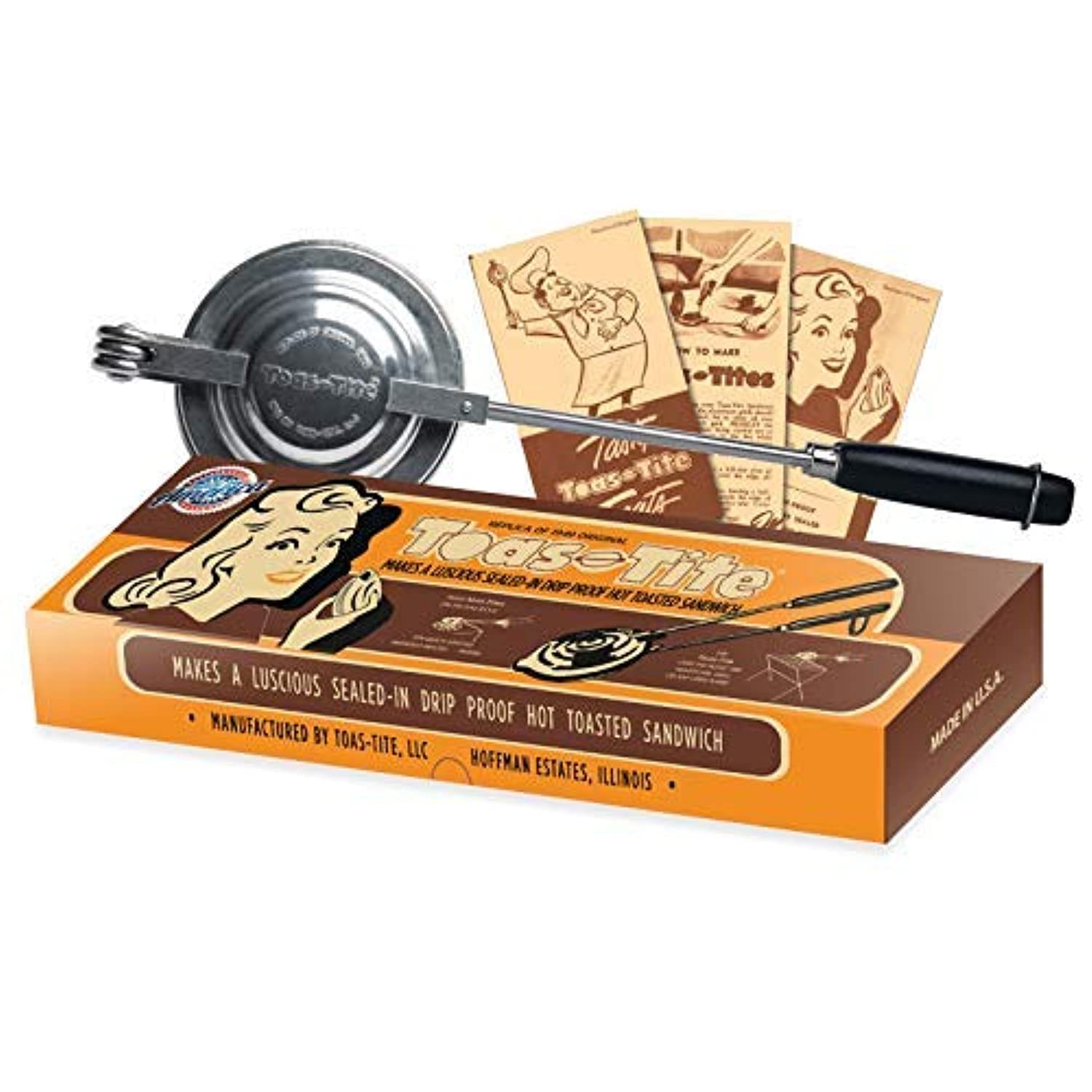 Mua Sandwich Grill Handheld Pie Iron, Sandwich Maker, Hand Toaster