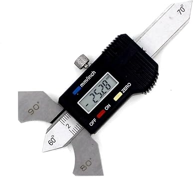 Digital Welding Gauge Weld Seam Bead Height Gage Fillet Throat Bevel Angle Standard Metric Amazon Com
