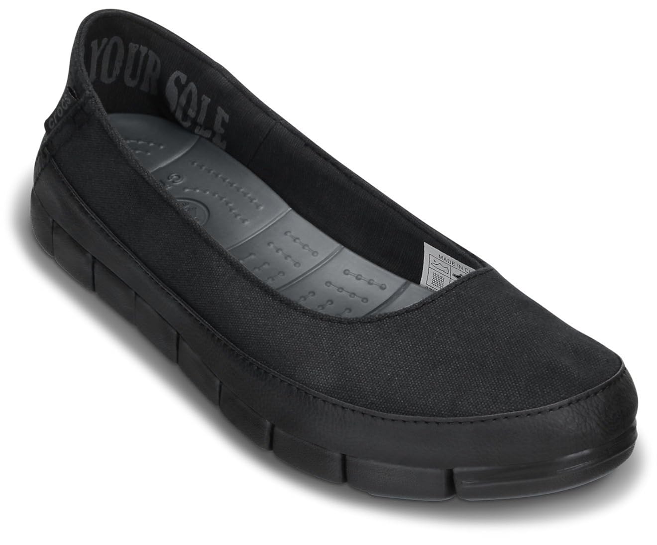 crocs stretch sole flat
