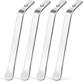 ptiysta 4pcs Bicycle Tire Pry Bar, Tire Scoop, Professional Tire Removal Tool, Tire Lever, High Grade Stainless Steel Tire Le