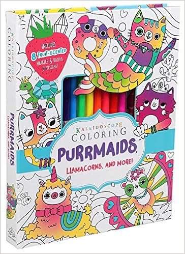 Kaleidoscope Coloring Purrmaids Llamacorns And More Editors Of Silver Dolphin Books 9781684126507 Amazon Com Books