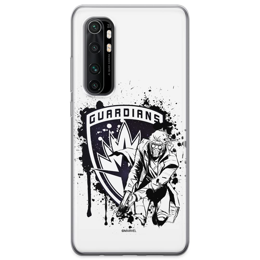 ERT GROUP mobile phone case for Xiaomi MI NOTE 10 Lite original and officially Licensed Marvel pattern Star Lord 002 optimally adapted to the shape of the mobile phone, case made of TPU — image 1