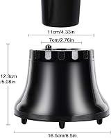 UUCOLOR Universal Hair Diffuser Adjustable Fits 1.4–2.6 in Nozzle view 4
