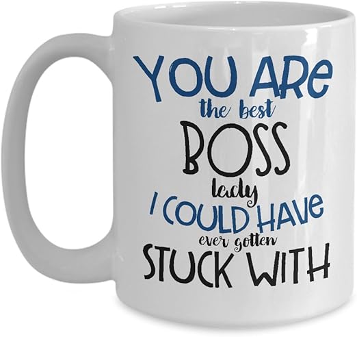 boss lady coffee cup mugs