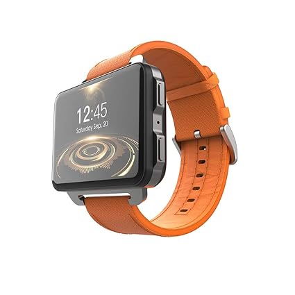 htfrgeds Smartwatch con Correa Deportiva Negra (Bluetooth 4.0, Wi ...