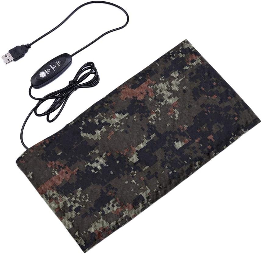 Funsquare Heat Mat Thermostat - Reptile Thermostats, Reptile Heating Pad USB Heating Sheet Carbon Fiber Pet Heating Pad, Vivarium Heat Mats