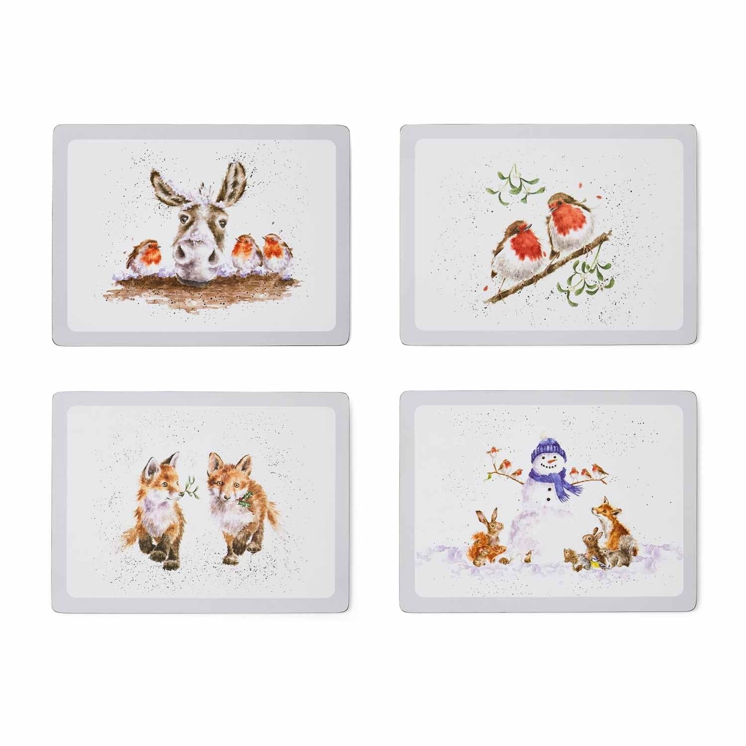 Wrendale Designs - 'Christmas' Large Placemats