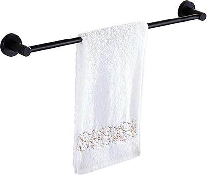 Huangjiahao Toallero de mano negro para toallero de baño ...