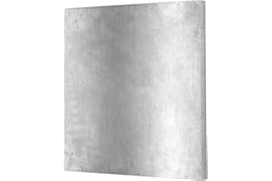 GYHCHJDZ 6061 Aluminum Sheet, 6 x 6 x 1/4 Inches Thickness, Flat Plain Plate Panel Aluminum Metal, Heavy Duty Metal Aluminum Sheet Plate Finely Polished and Deburred, 6mm
