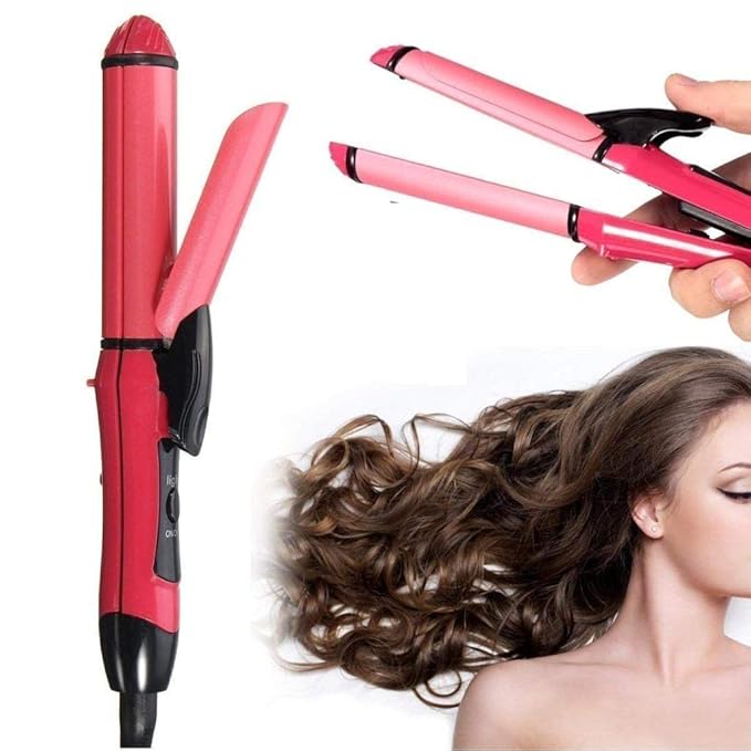 NAFEES Enterprise_Hair Straightener and Curler for Women with Ceramic