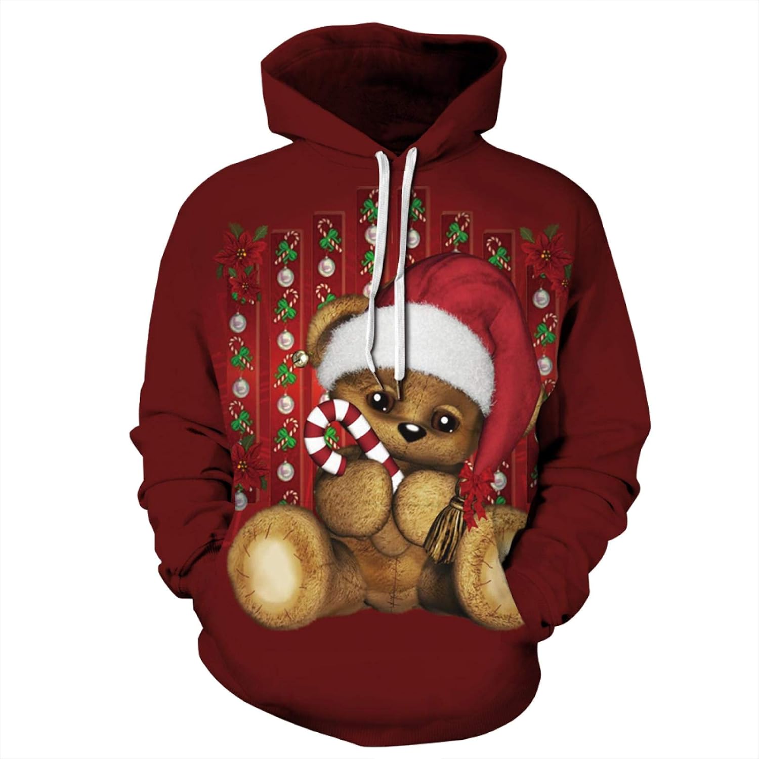 Bonhomme De Neige, Noël, Nouvel An, Sweat À Capuche 3D vendu par