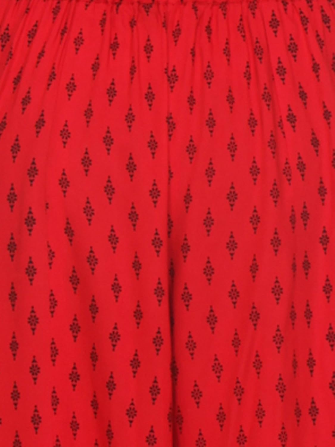 varanga red rayon printed palazzo kff-varss165257