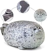 Baboies Plush Seal Pillow Chubby Blob Seal Plush Toy Soft Cotton Stuffed Animal view 1