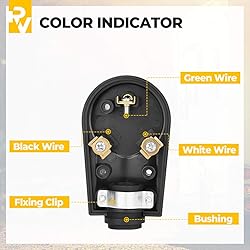 BougeRV 30 AMP RV Receptacle Plug RV 30 AMP