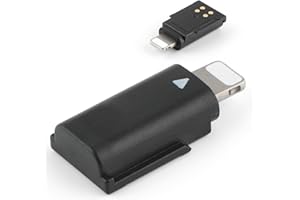 for DJI Mic Phone Adapter Lighting Wireless Microphone Receiver for Mic Smartphone PC Mac Connector Accessories