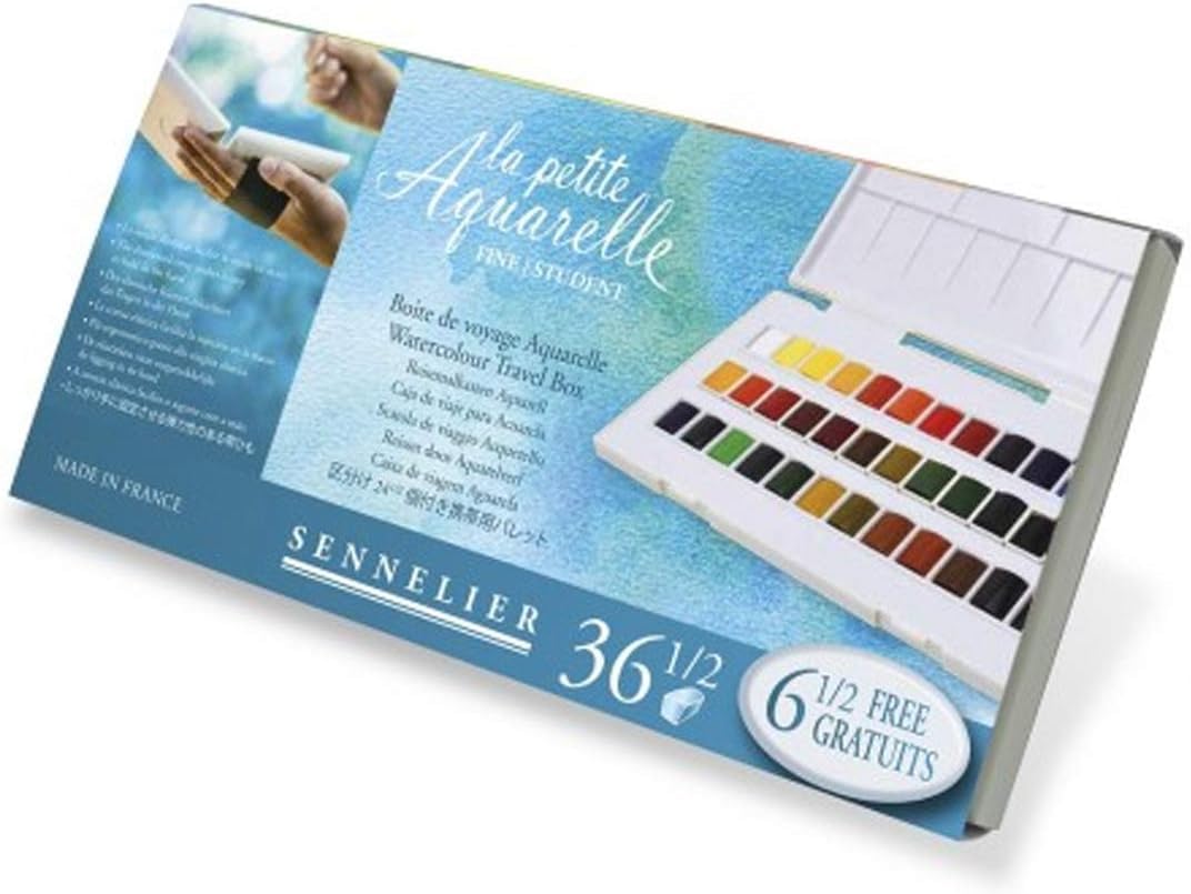 Sennelier la Petite Aquarelle 36 1/2 Watercolours