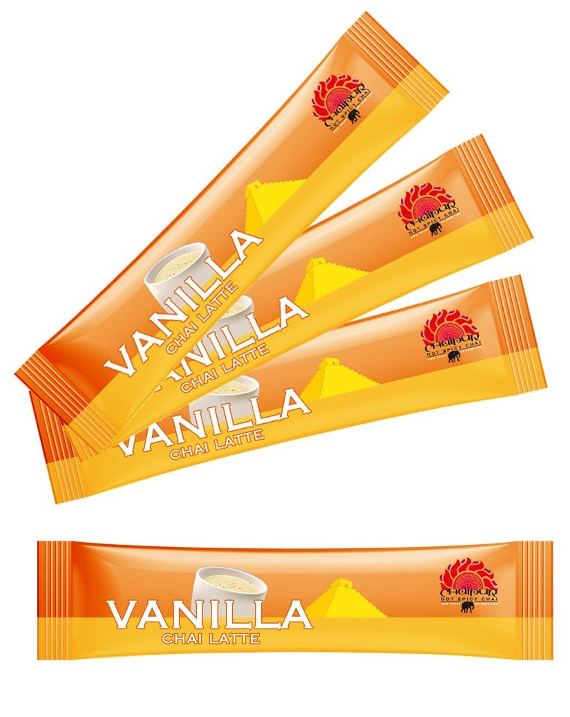 CHAIPUR Vanilla Chai Latte Sticks 10 x 34 g: Amazon.de: Lebensmittel