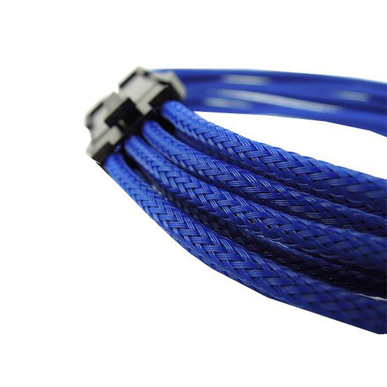 Gelid Solutions Cable 6-2 PIN PCI-E | Single Sleeve Blue | AWG 18 | Sizes 30cm | Color: blue — image 1