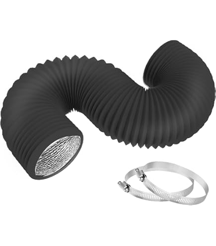 VEVOR Diesel Heater Ducting Kit - 75mm Warm Air Outlet Hose, Exhaust Pipe, Clamps & Tee Connector 2 thumbnail image