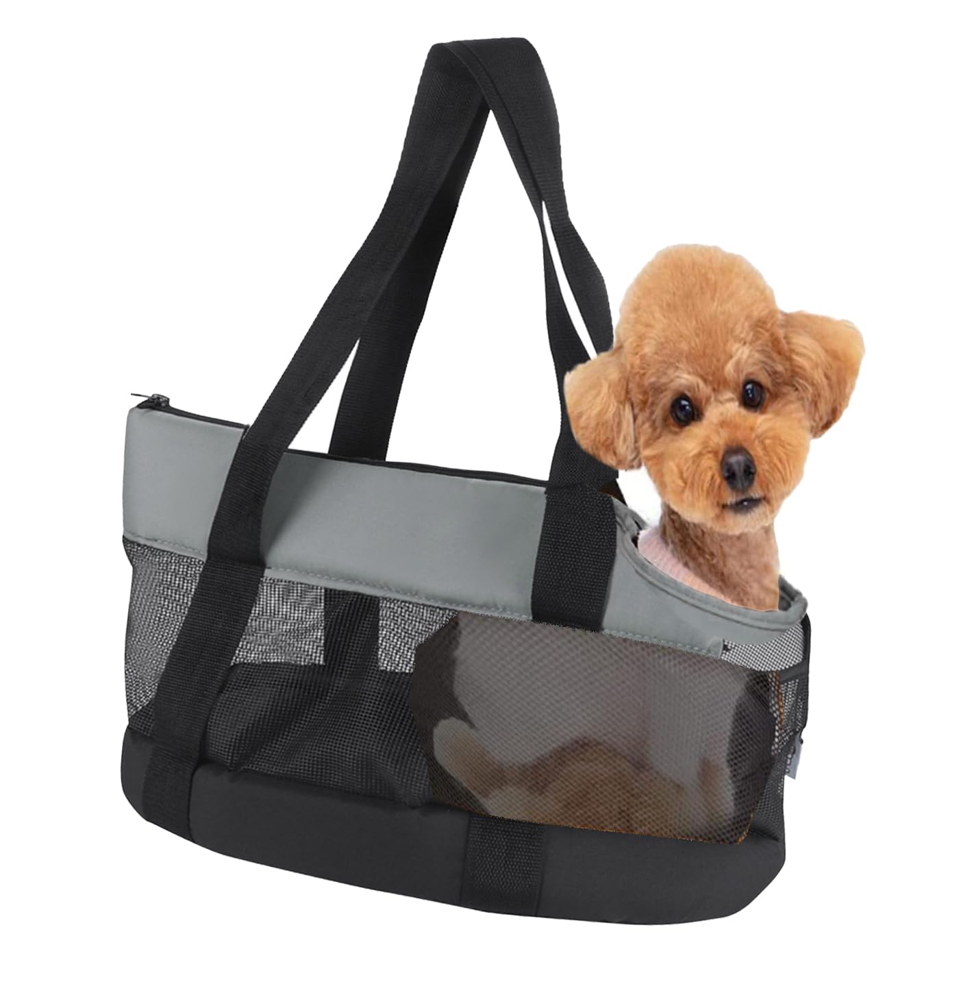 Cat Dog Carrier Handbag Pet Tote Bag Pet Travel Carrier Mesh Head Out Dog Carrier Pet Portable Carrier Breathable Pet Shoulder Carry Bag Foldable Small Animal Carrier for Walking Subway 11b Below