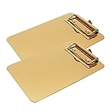 Tsnamay 6x4 inch Stainless Steel Metal Clipboard,A4