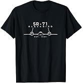 SR-71 Blackbird Est. 1966 - Vintage Logo T-Shirt