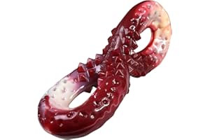 VANFINE Dog Bones for Aggressive chewers Dog Toys for Large Fun Design Bone Interactive Tough Dog chew Toys for Large Breed Indestructible Small Medium (Medium up to 35 lbs., Beef-8 Type)