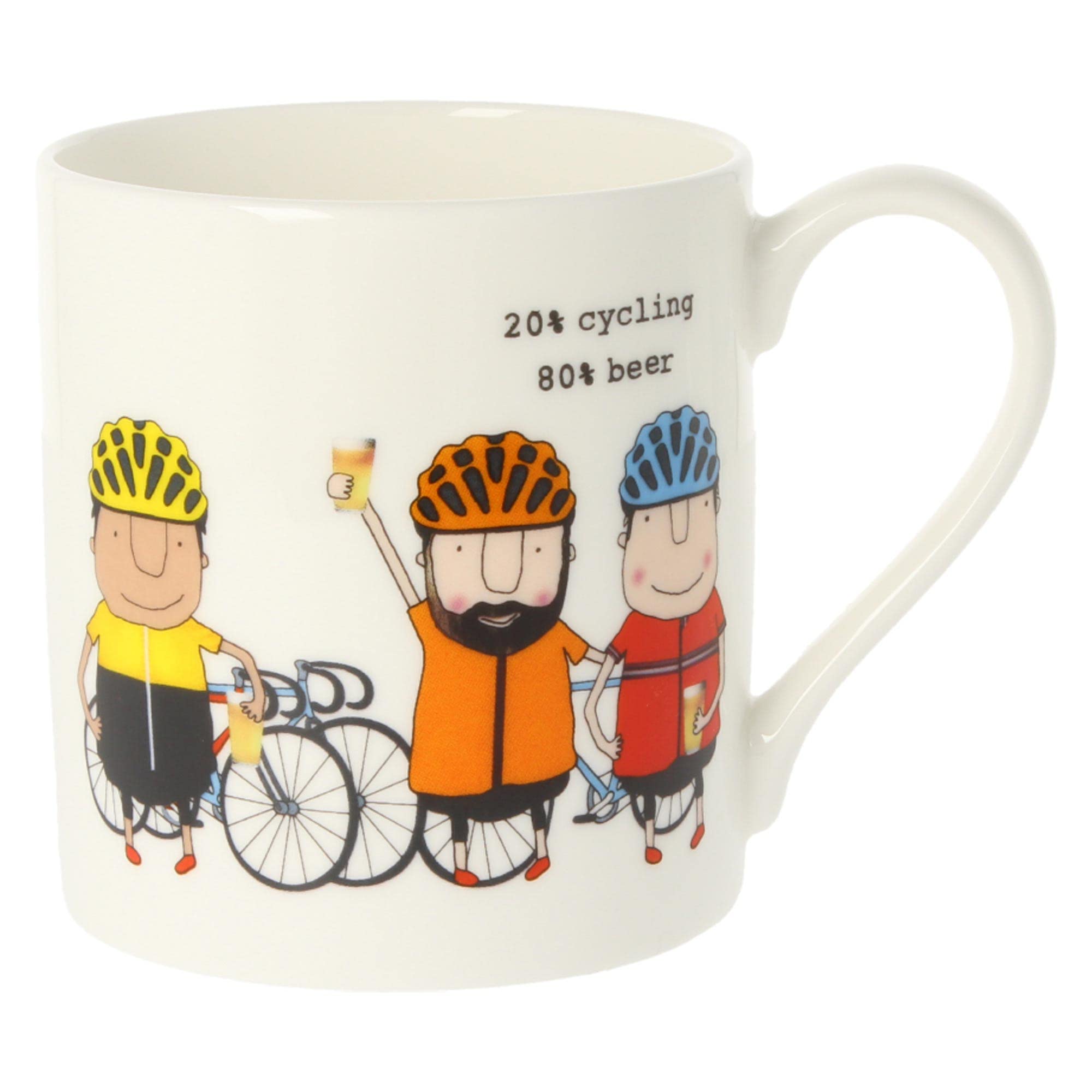 Rosie Made A Thing Cycling Beer Bone China Mug Gift Idea Her QRH46 QRH46