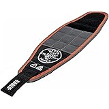 Klein Tools 55895 Magnetic Wristband, Tradesman Pro Tool Wristband Holds Wire Connectors, Screws, Nails, Drill Bits, With Bre