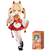 CALEMBOU BJD Blind Box, Cute Nagi Tread the Wind Chant Series Ball Jointed Doll Blind Box, 8 Inches Dress up Doll with Joints, Collectable Action Figure for Birthday Gifts