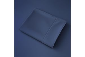 SHUNJIE.HOME Cotton Flat Sheets Only, 600 TC 100% Cotton Flat Sheet Top Sheet Only, Queen Flat Sheet Only 1Pcs, Cool, Breathable, Wrinkle (Navy Blue Queen 1pcs)