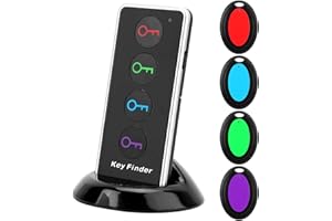 5 Kit Key Wallet Finder Tv Remote Control Locator with 1 Transmitter and 4 Receivers Gps Alarm